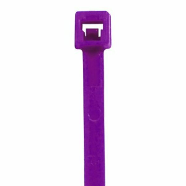 Bsc Preferred 8'' 40# Purple Cable Ties, 1000PK S-2153PUR